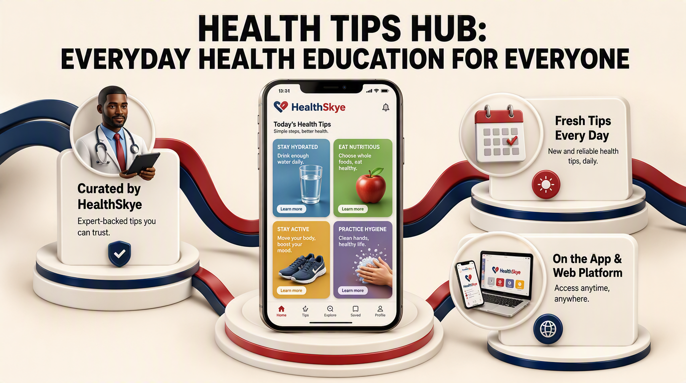 Health Tips Hub: Everyday Health Education For Everyone
